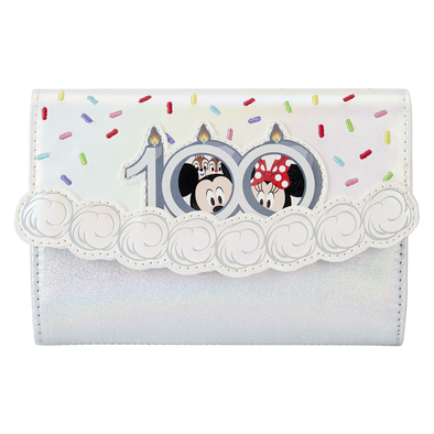 Loungefly Disney Minnie Mouse Spider Glow Accordion Wallet