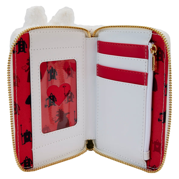 Loungefly Disney Alice in Wonderland White Rabbit Cosplay Zip Around Wallet