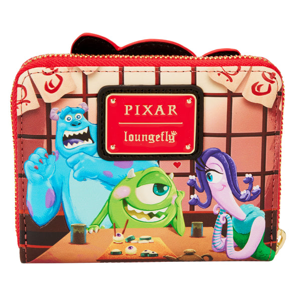 Loungefly Disney Monsters Inc Boo Takeout Zip Around Wallet