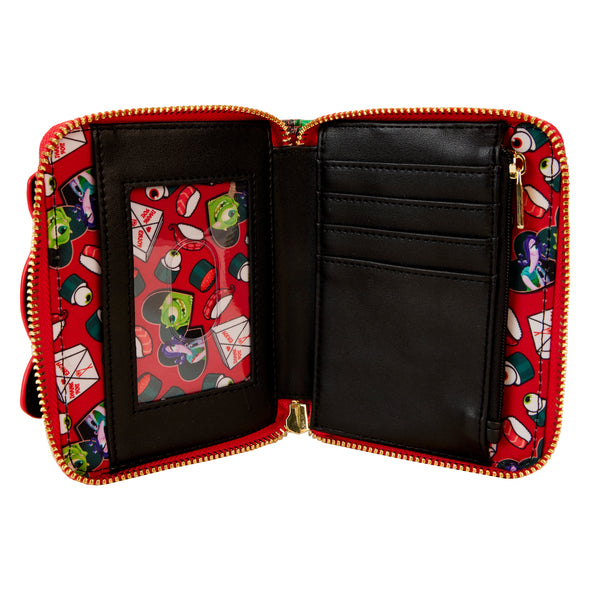 Loungefly Disney Monsters Inc Boo Takeout Zip Around Wallet