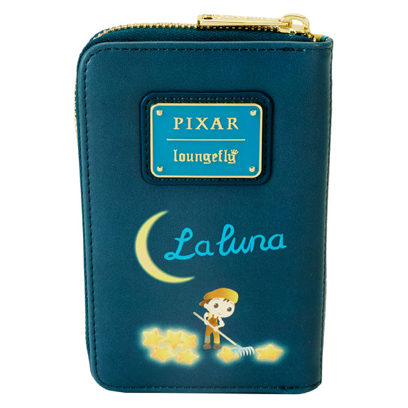 Loungefly Pixar La Luna Glow Moon Zip Around Wallet
