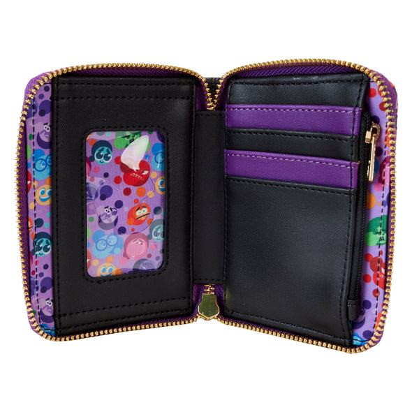 Loungefly Pixar Inside Out 2 Core Memories Zip Around Wallet