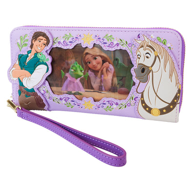 Loungefly Disney Princess Rapunzel Lenticular Wristlet Wallet