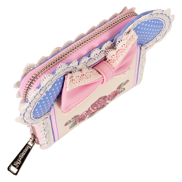 Loungefly Disney Minnie Floral and Lace Ears Wallet
