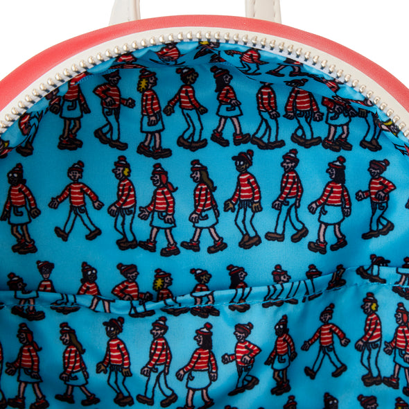 Loungefly Where's Waldo Cosplay Mini Backpack
