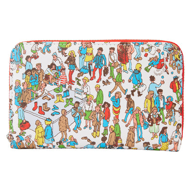 Loungefly Where's Waldo AOP Zip Around Wallet