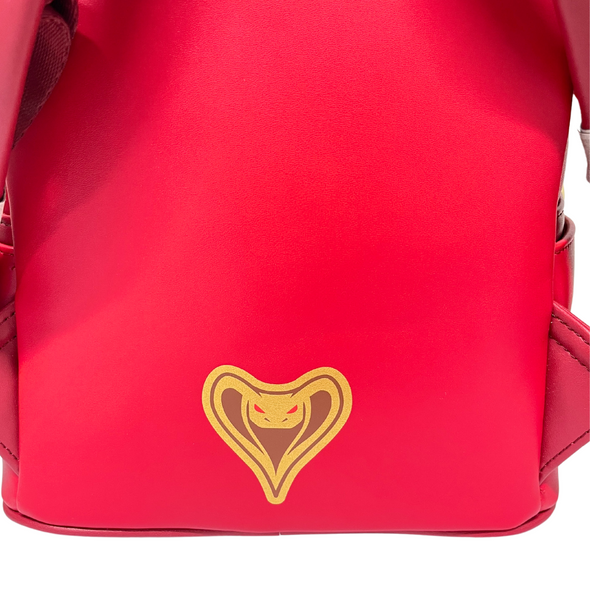 Modern Pinup Exclusive Loungefly Disney Aladdin Jasmine and Snake Jafar Mini Backpack