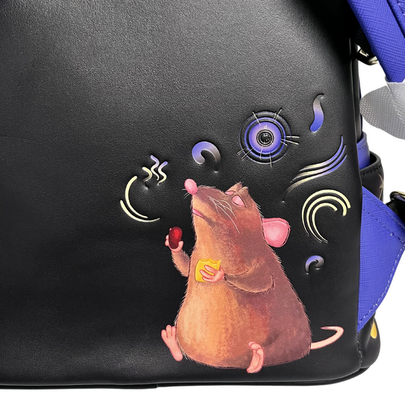 Modern Pinup Exclusive Loungefly Disney Pixar Ratatouille Remy Food Scene Mini Backpack