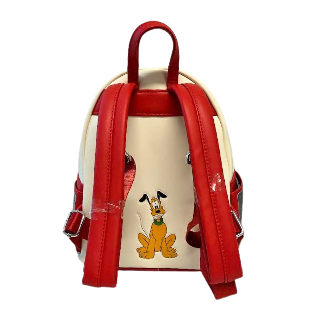 Loungefly x Disney Mickey Minnie Donald Daisy Mini Backpack