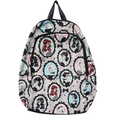 Miss Fluff Cameo Dolls Full Size Backpack