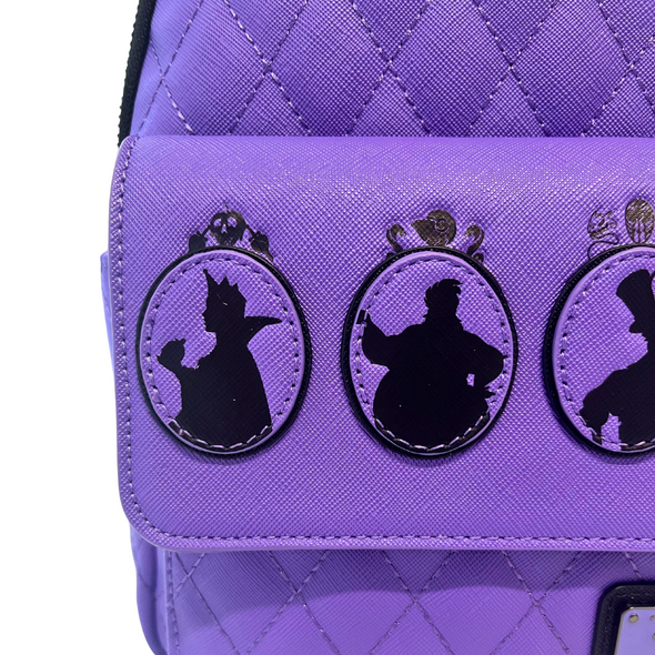 Modern Pinup Exclusive Loungefly Disney Villains Silhouette Mini Backpack