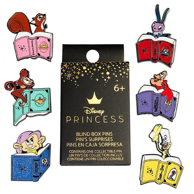 Disney Princess Books Blind Box Enamel Pin