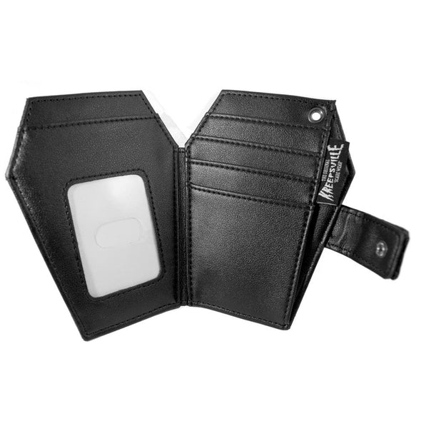 Kreepsville Embossed Skull Coffin Wallet
