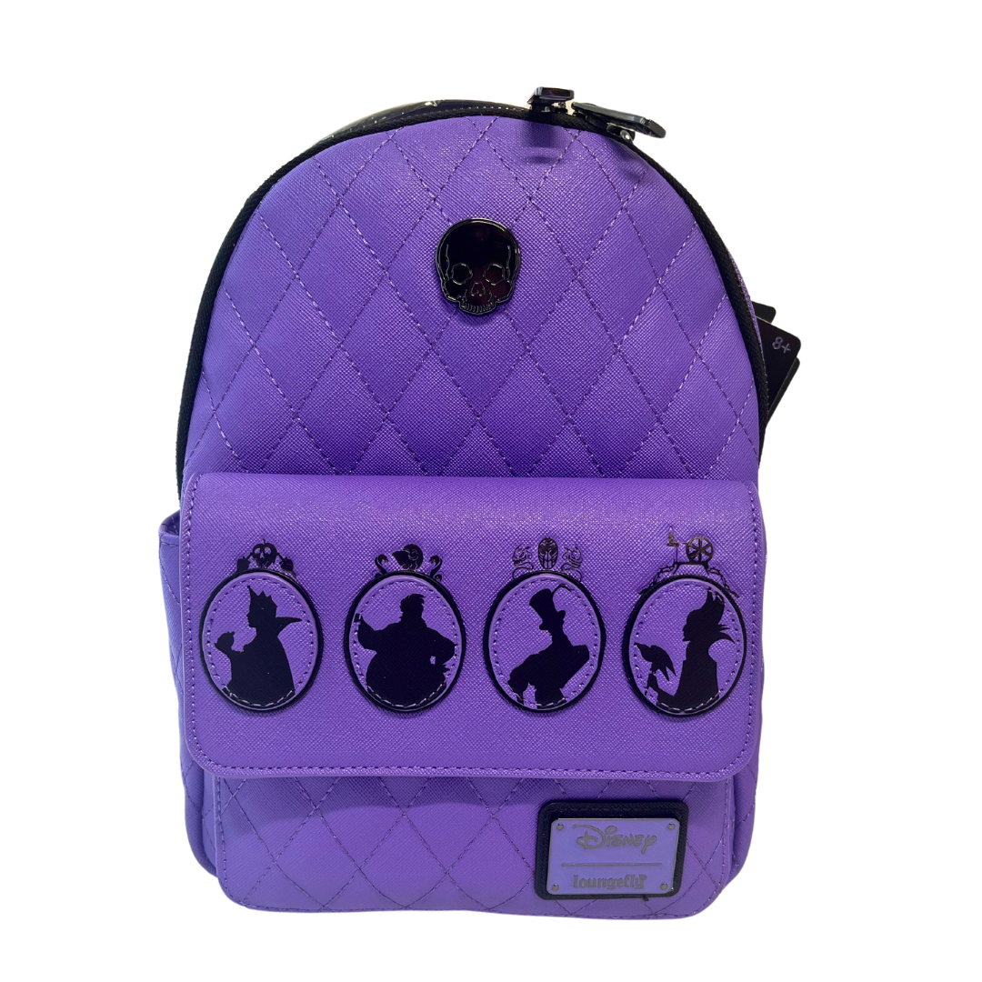 backpack with disney villains mini Loungefly Curse Your Hearts backpack approximately measures 8 Loungefly Disney Villains Cards Mini