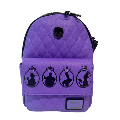 Modern Pinup Exclusive Loungefly Disney Villains Silhouette Mini Backpack