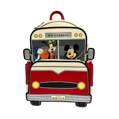 Loungefly Exclusive Disney Mickey and Friends Road Trip Mini Backpack