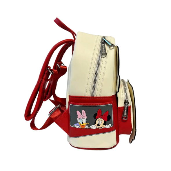 Loungefly Exclusive Disney Mickey and Friends Road Trip Mini Backpack
