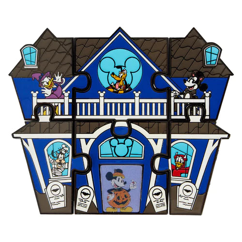 Mickey and Friends Haunted House Blind Box Enamel Pin