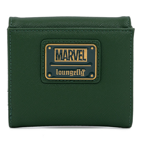 Loungefly Marvel Loki Hardware Wallet w/Zip Coin Pouch