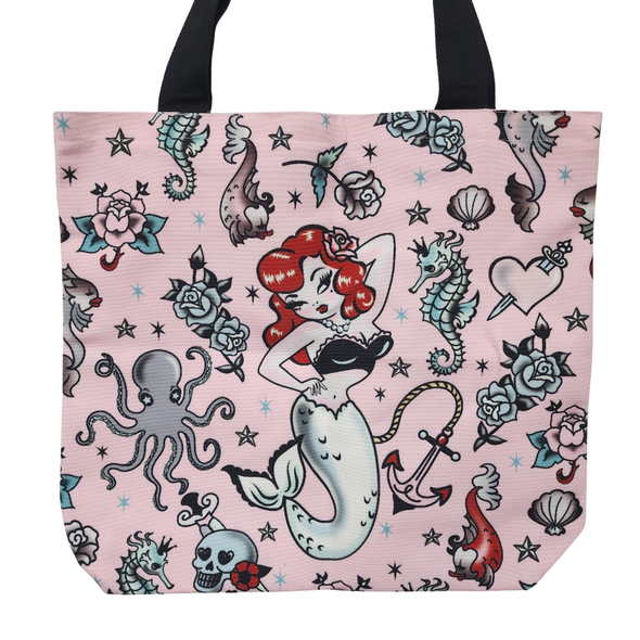 Miss Fluff Molly Mermaid Tote Bag