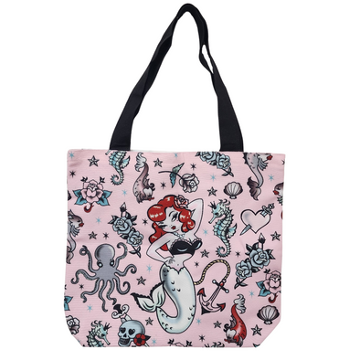 Miss Fluff Molly Mermaid Tote Bag