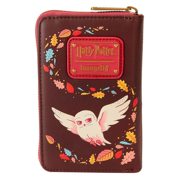Loungefly Harry Potter Hogwarts Fall Zip Around Wallet