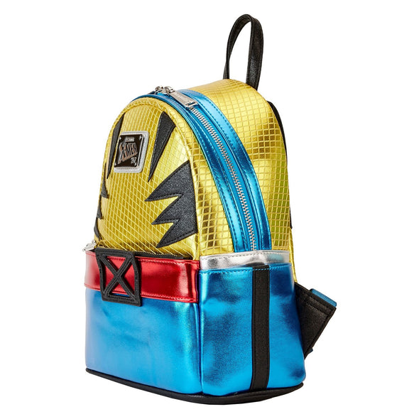 Loungefly Marvel Shine Wolverine Cosplay Mini Backpack