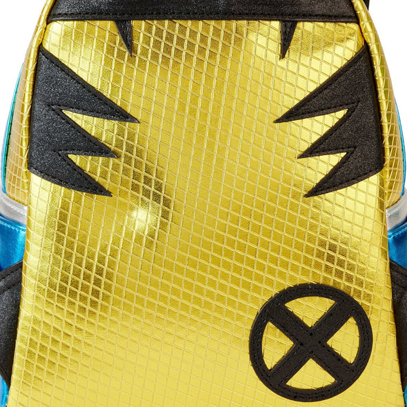 Loungefly Marvel Shine Wolverine Cosplay Mini Backpack