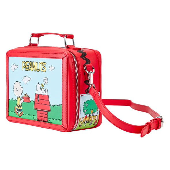 Loungefly Peanuts Charlie Brown Lunchbox Crossbody
