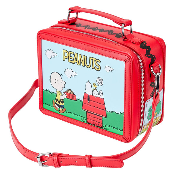 Loungefly Peanuts Charlie Brown Lunchbox Crossbody
