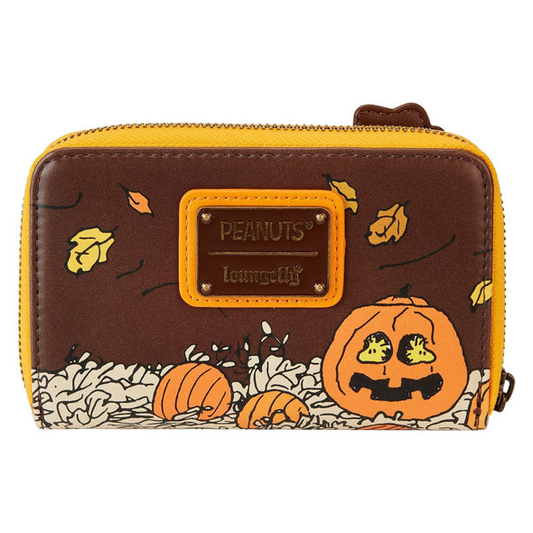 Loungefly Peanuts Snoopy Scarecrow Zip Around Wallet