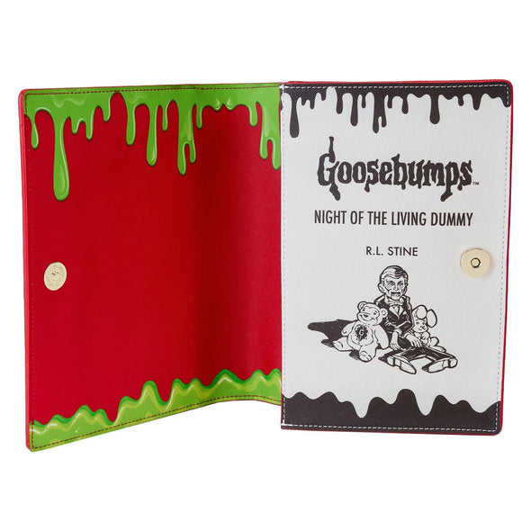 Loungefly Goosebumps Slappy Books Cover Crossbody