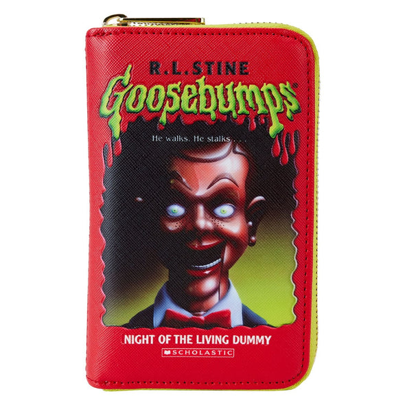 Loungefly Goosebumps Book Cover Zip Around Wallet