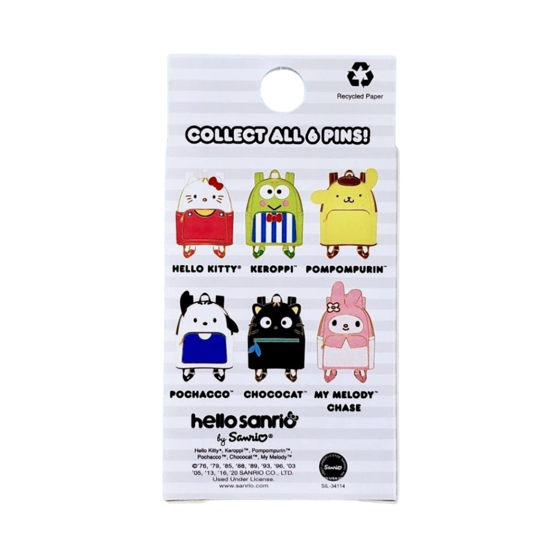 hello kitty backpack pins Hello Sanrio Backpack Blind Box Enamel Pin