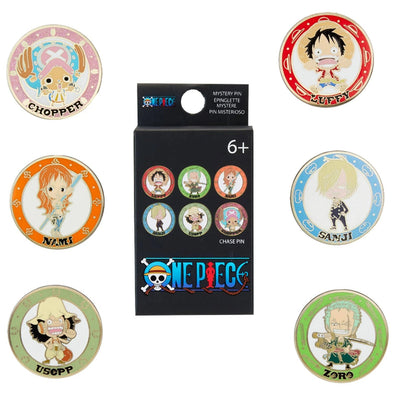 Loungefly One Piece Chibi Mystery Pins