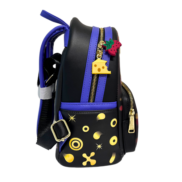 Modern Pinup Exclusive Loungefly Disney Pixar Ratatouille Remy Food Scene Mini Backpack