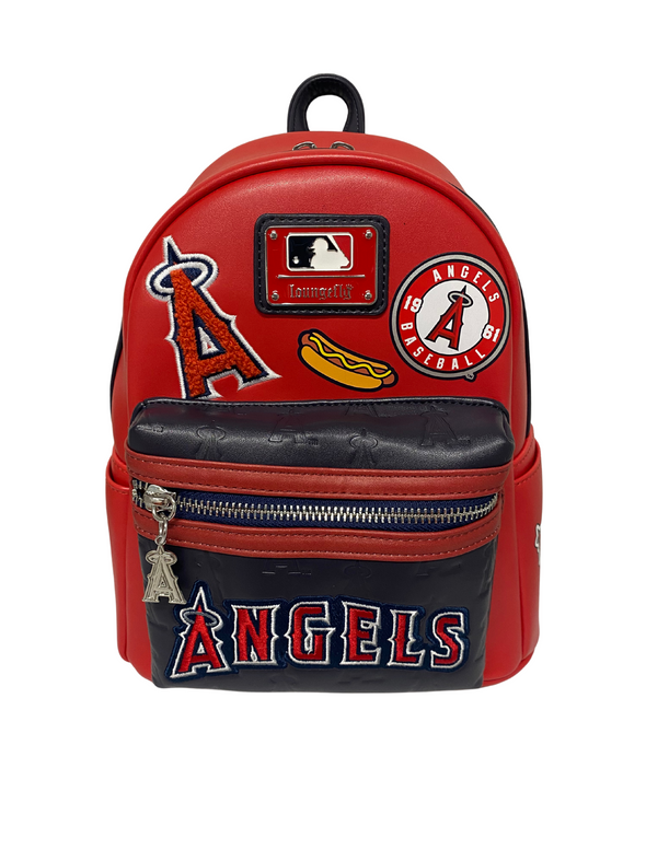 Loungefly MLB LA Angels Patches Mini Backpack