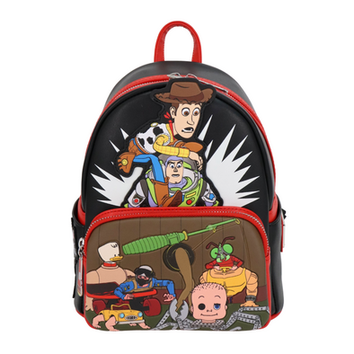 Modern Pinup Exclusive Loungefly Pixar Toy Story Sid's Toys Mini Backpack