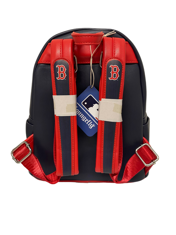 Loungefly MLB Boston Red Sox Patches Mini Backpack