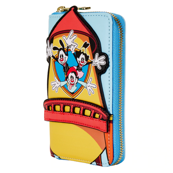 Loungefly Animaniacs WB Tower Zip Around Wallet