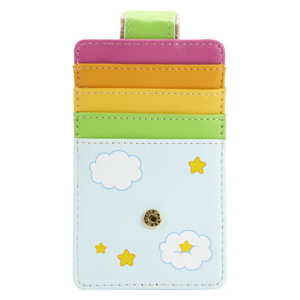 Loungefly Care Bears Rainbow Swing Card Holder