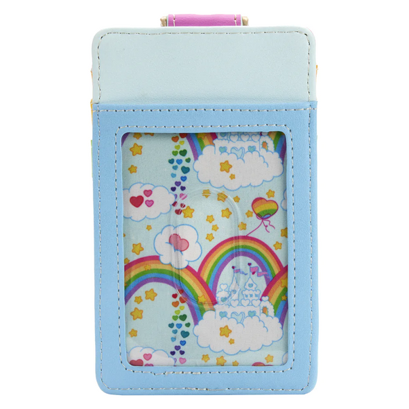Loungefly Care Bears Rainbow Swing Card Holder