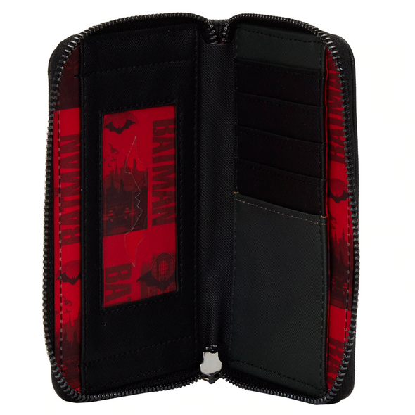 Loungefly DC The Batman Cosplay Zip Around Wallet