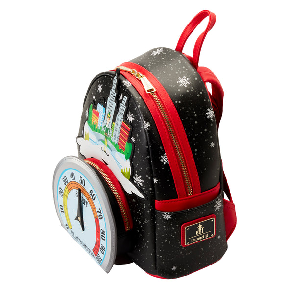 Loungefly Elf Clausometer Light Up Mini Backpack