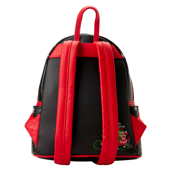 Loungefly Elf Clausometer Light Up Mini Backpack