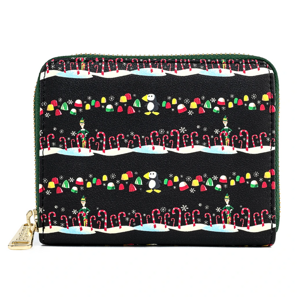 Loungefly Elf Candy Cane Forest Wallet