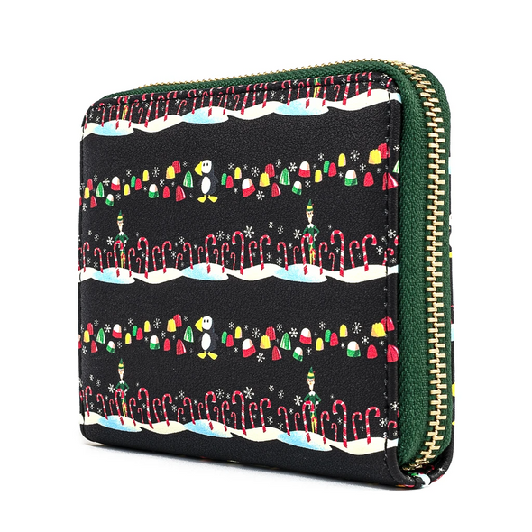 Loungefly Elf Candy Cane Forest Wallet