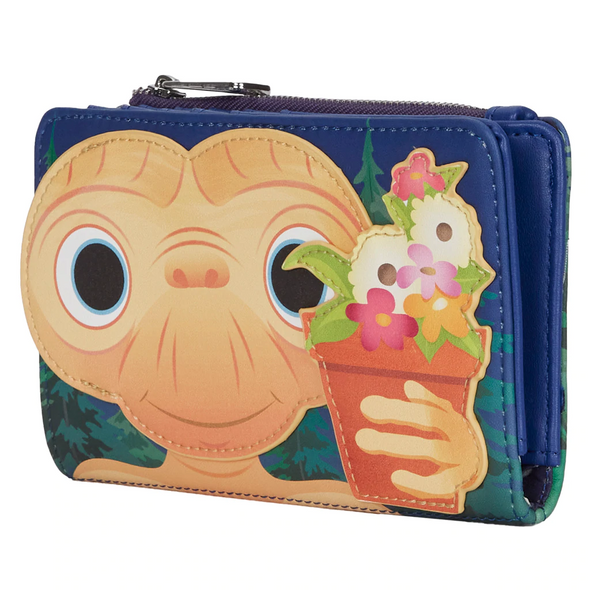 Loungefly ET Flowers Pot Flap Wallet