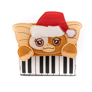 Loungefly Gremlins Gizmo Holiday Keyboard Cosplay Zip Around Wallet
