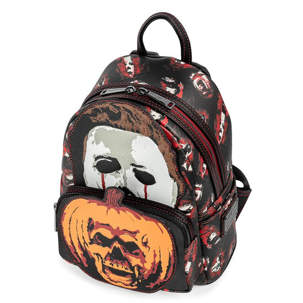 Loungefly Halloween 2 Michael Myers Pumpkin Mini Backpack